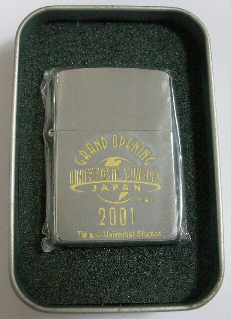 ☆UNIVERSAL STUDIO JAPAN！オープン第２弾 ２００１年 限定 ZIPPO