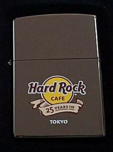 ☆ハードロックカフェ 日本上陸２５周年 東京 限定１００個 ５５番 ２００８年 ZIPPO！新品 - ジッポーパーク Zippopark