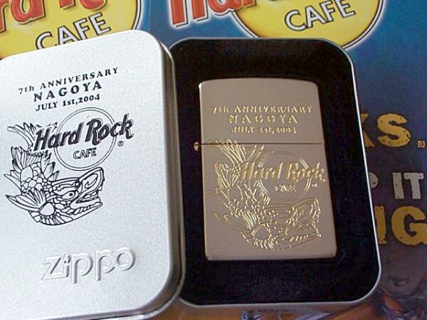 ご遠慮下さいハードロックカフェ 名古屋（閉店） 7周年記念Zippo 100個