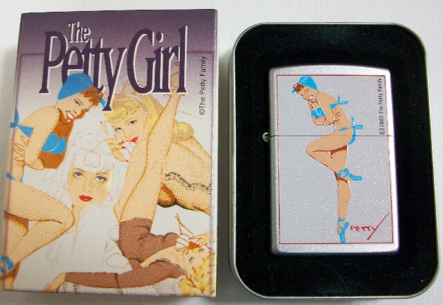 画像: THE PETTY GIRL！ＵＳＡ限定 ２００２年 シリーズ ZIPPO！新品Ｂ