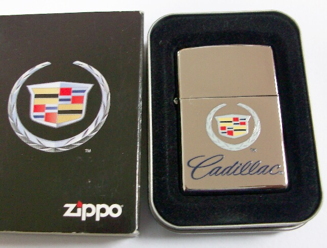 画像: GM キャデラック CADILLAC！２００５年 ＃２５０ 鏡面 ZIPPO！新品