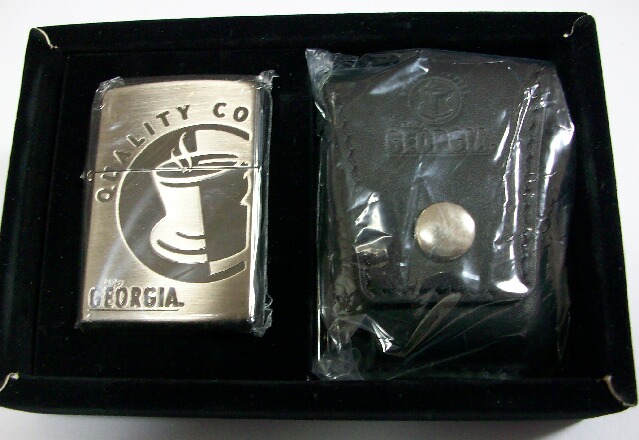 画像: ☆GEORGIA！ジョージア（日本コカ・コーラ）缶コーヒー 限定 ２００３年 ZIPPO！新品Ａ