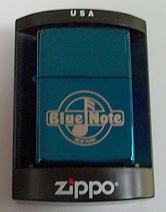 画像: ブルーノート！Blue Note NewYork 二ューヨーク本店  ２００８年 ブルー ZIPPO！新品