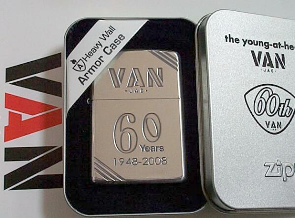 画像: ☆VAN JACKET！６０周年記念 ２００８年 限定２００個 Armor ZIPPO！新品