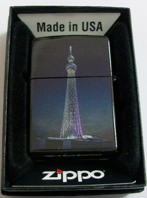 画像: ☆東京スカイツリー！TOKYO－SKYTREE 公認 ★両面 夜景 ２０１０年 ZIPPO！新品D