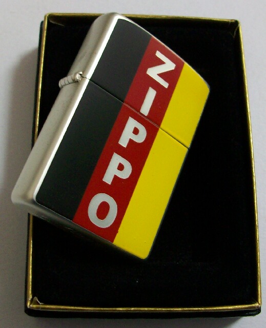 画像: ★ドイツ  国旗！フラッグ　両面デザイン　２００１年　ZIPPO！新品