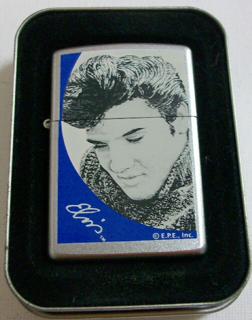 画像1: ☆ＥＬＶＩＳ ＰＲＥＳＬＥＹ！エルヴィス・プレスリー  ２０００年３月 ZIPPO！新品