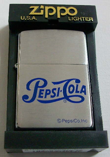 ペプシ・コーラ！１９５１年〜 ロゴマーク PEPSI-COLA ２００２年 