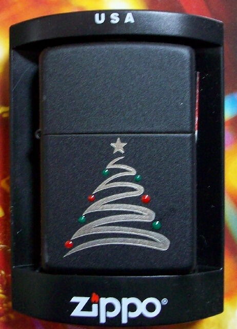 画像1: ☆お洒落な・・USA限定 クリスマスツリー ２００４年３月 BLACK ZIPPO！新品