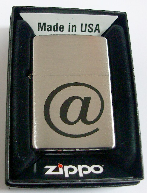画像1: ＠アッと驚く！＠ アットマーク ２００９年 米国ジッポー社 ZIPPO！新品