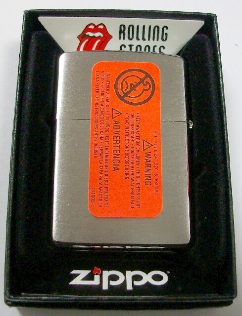 画像: ☆ローリング・ストーンズ！ROLLING STONES ２０１１年 ZIPPO！新品E