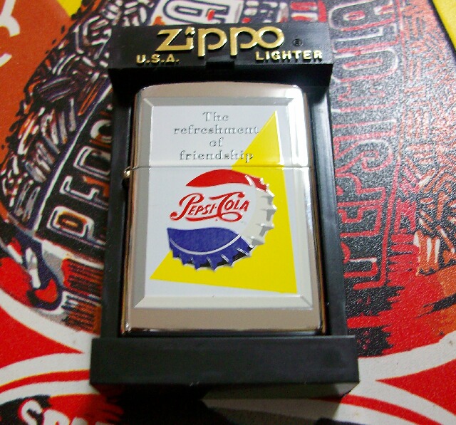 画像: ペプシ・コーラ！PEPSI-COLA ２０００年 USA限定 ZIPPO！新品B