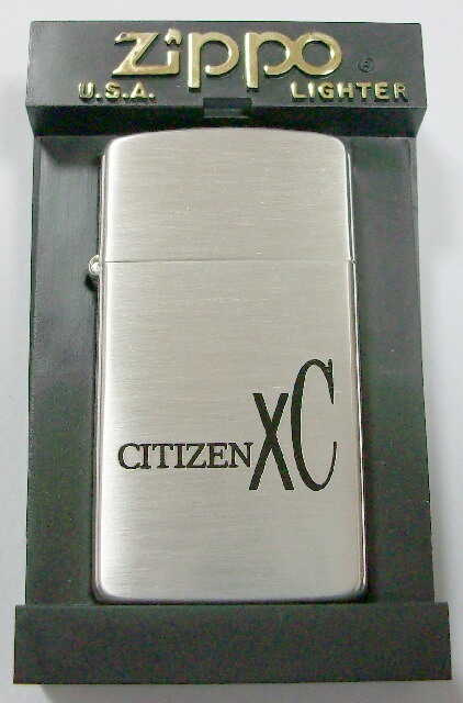 画像1: ☆CITIZEN！シチズン時計 XC クロスシー ２０００年６月 スリム ZIPPO！新品