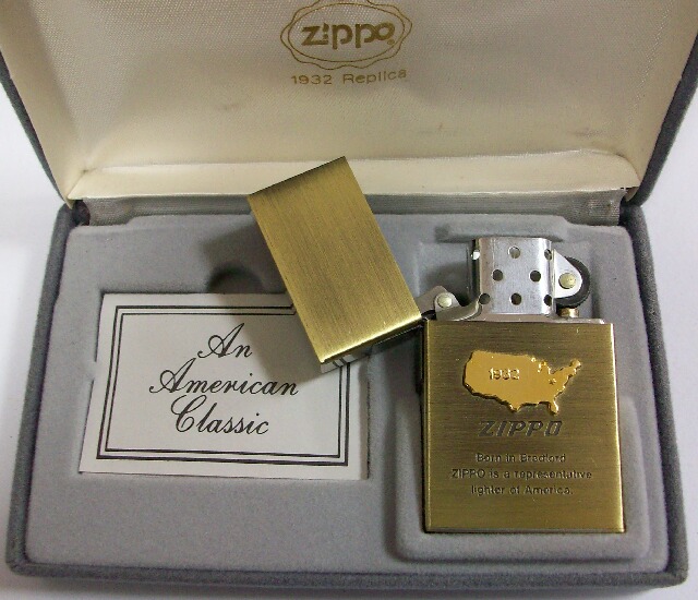 画像: １９３２ FIRST ORIGINAL REPLICA！１９９０年 ZIPPO 未使用品！その１