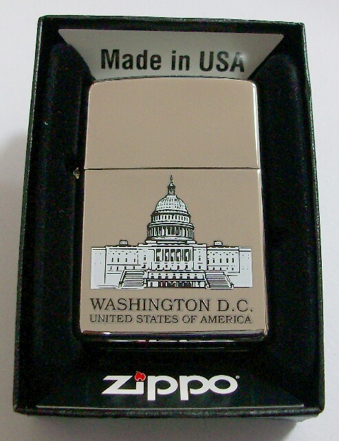 画像: ☆米国 ワシントン DC！Capitol Hill 合衆国連邦議会議事堂 ２００９年 ZIPPO！新品