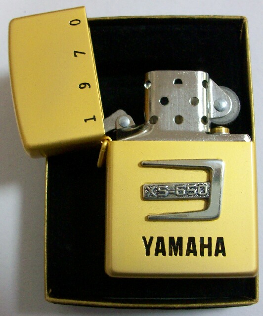 ZIPPO YAMAHA XS-1 ゴールド ヤマハ ジッポー オイルライター