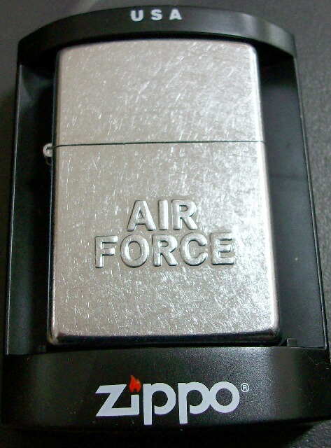 画像1: ★米軍！AIR FORCE 空軍 STAMP ２００６年 ストリートクローム ZIPPO！新品