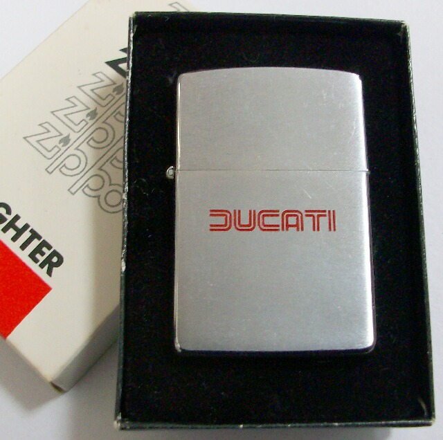 画像: １９８２年 DUCATI！ドゥカティ Vintage ＃２００ Used Zippo！