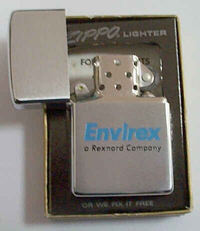 画像: １９７６年 VINTAGE 米国企業 Ｅｎｖｉｒｅｘ ＺＩＰＰＯ！未使用品