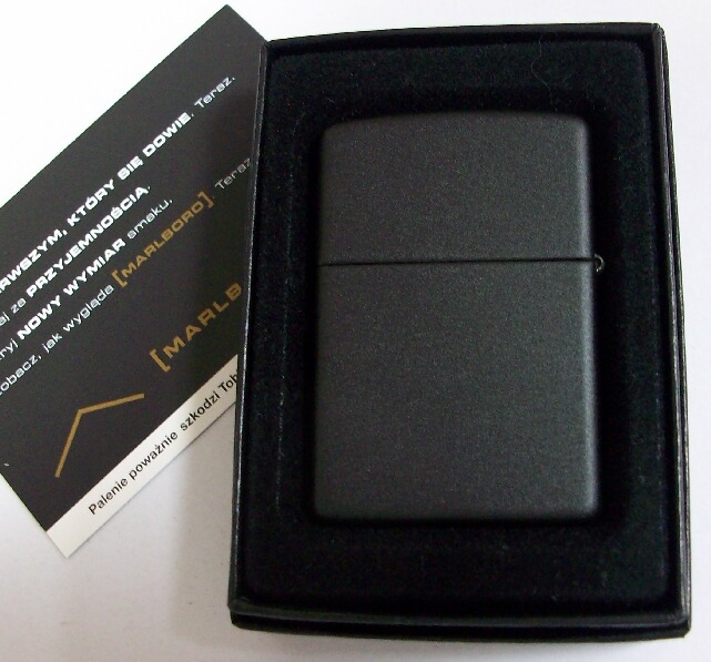 画像: ☆マールボロ！Marlboro GOLD EDGE 黒 ヨーロッパ限定 ２００８年 Ｚｉｐｐｏ！新品