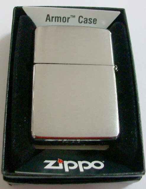 画像: ＃１６２ アーマー 生地厚！Armor Brushed Chrome Zippo！新品