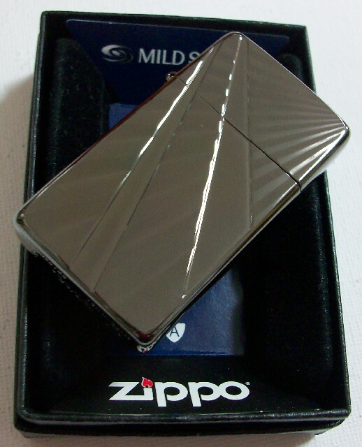 画像: ☆当たり！JT マイルドセブン ＢＬＵＥ　ＷＩＮＤＹ　ＮＩＧＨＴ スリム・アーマー ZIPPO！新品