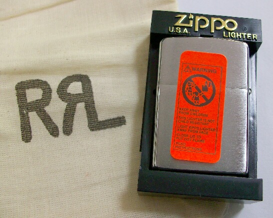 画像: RRL！ラルフ・ローレン Ralph Lauren オリジナル Zippo！新品