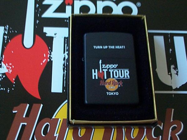 ☆ハードロックカフェ東京！ZIPPO HOT TOUR 限定１００個 ２００４年 ZIPPO！新品 - ジッポーパーク Zippopark