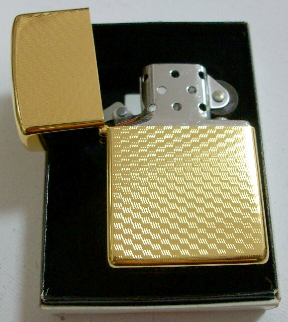 画像: ☆１９８３年 VINTAGE ＃２５０G ゴールド 両面デザイン ZIPPO！新品未使用品