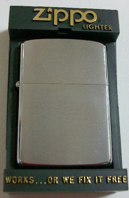 画像: １９８８年９月  VINTAGE ＃２００ プレーン 無地　ZIPPO 新品未使用品 ！