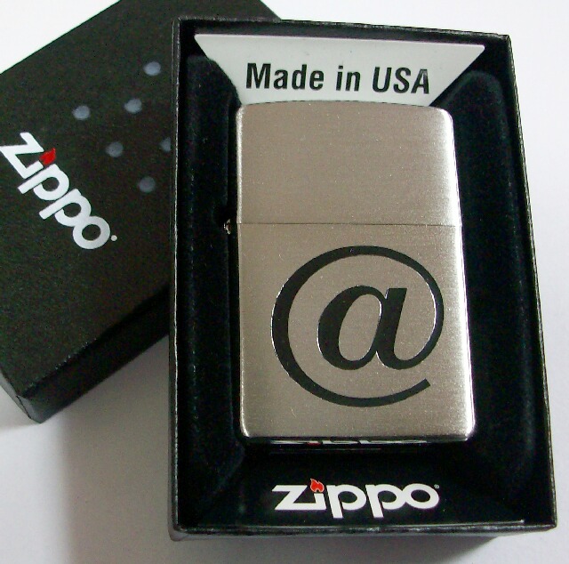 画像: ＠アッと驚く！＠ アットマーク ２００９年 米国ジッポー社 ZIPPO！新品