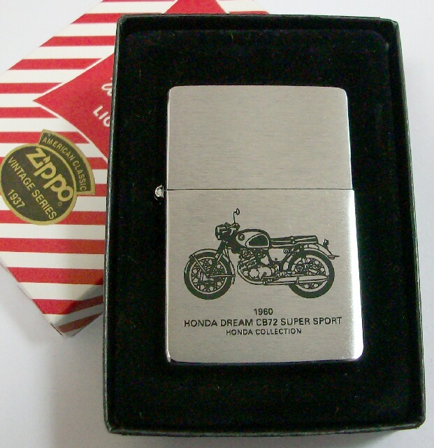 画像: ☆１９６０ HONDA DREAM CB７２ SUPER SPORT １９９４年製 ZIPPO 新品