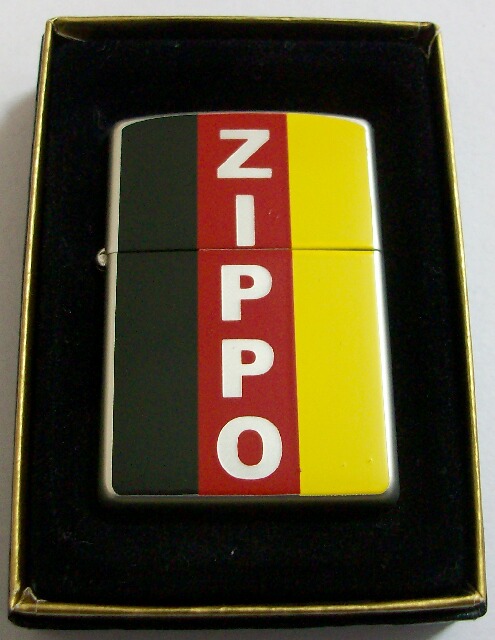 画像: ★ドイツ  国旗！フラッグ　両面デザイン　２００１年　ZIPPO！新品