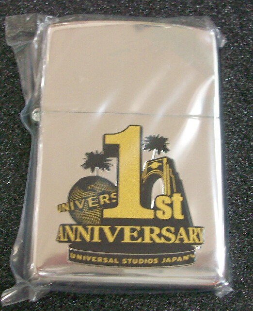 ☆UNIVERSAL STUDIO JAPAN！２００２年 開業１周年記念 限定 ZIPPO 