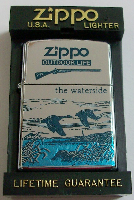 画像1: ★ ZIPPO OUTDOOR LIFE！１９９６年８月 THE WATER SIDE ZIPPO！新品Ａ