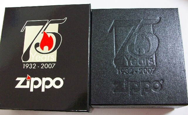 ☆ZIPPO社 創業７５周年記念 ２００７年 Commemorative Edition Zippo