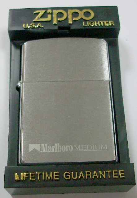 画像1: ☆マールボロ！Marlboro MEDIUM １９９６年 両面デザイン USA ＺIPPO！新品