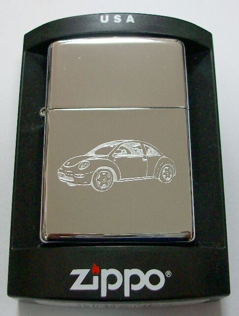 画像1: ★Beetle！ＶＷ フォルクスワーゲン ビートル 両面デザイン ドイツ限定 ２００４年 ZIPPO！新品