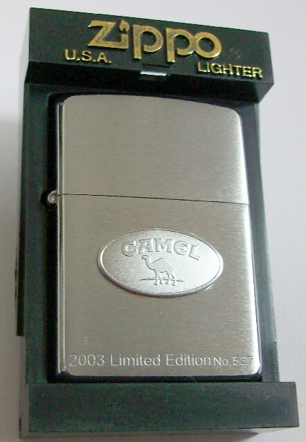 画像1: ★キャメル！CAMEL ＆ LAWSON 限定６００個 ２００３年 懸賞当選 ZIPPO！新品