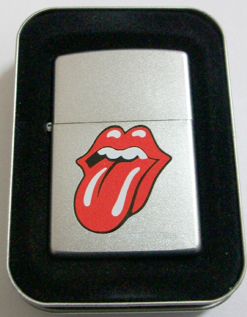 画像: ☆ローリング・ストーンズ！ROLLING STONES ２００７年 サテン ZIPPO！新品