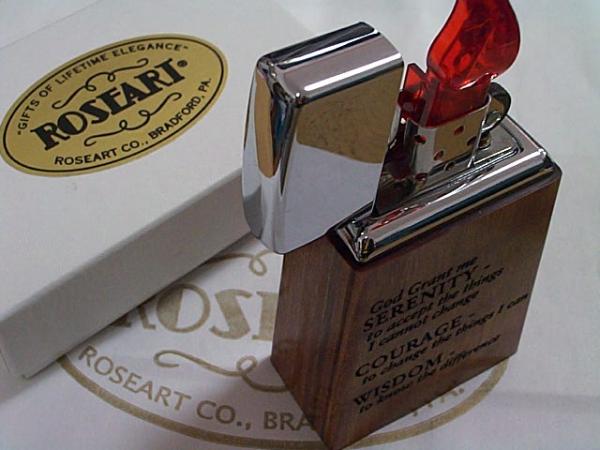 画像: ☆ROSEART ローズアート 限定４０台 ６０年代Wood 卓上ZIPPO！新品