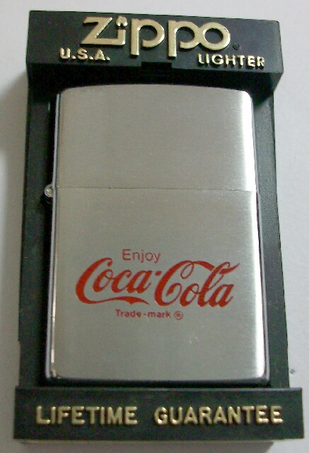 コカ・コーラ！Coca-Cola USA １９９９年 Enjoy #200 Zippo！新品