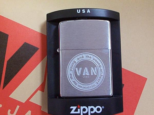 画像: ☆VAN JACKET！２００４年 丸ＶＡＮ エッチング 限定２００個 ZIPPO！新品