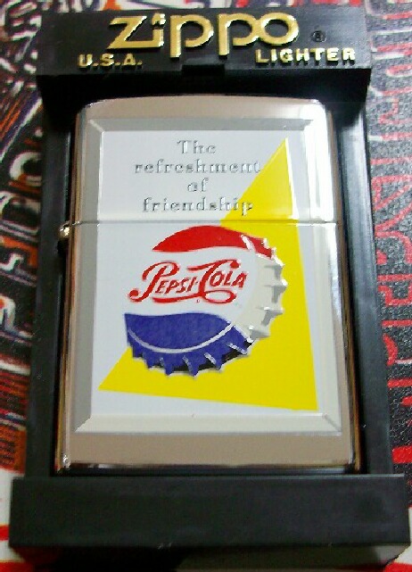 画像1: ペプシ・コーラ！PEPSI-COLA ２０００年 USA限定 ZIPPO！新品B