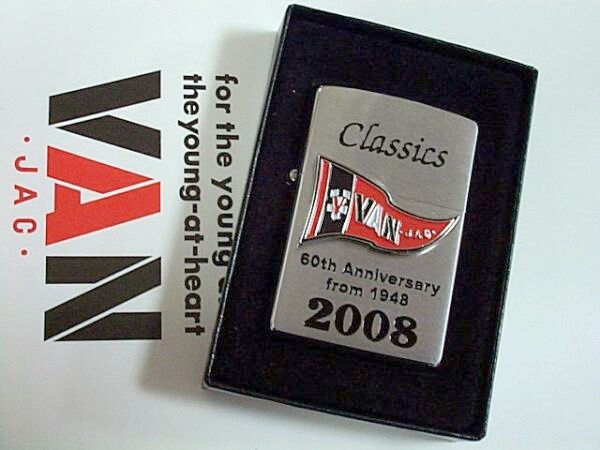 画像: ☆VAN JACKET！２００８年 ６０周年 フラッグ 限定２００個 ZIPPO！新品