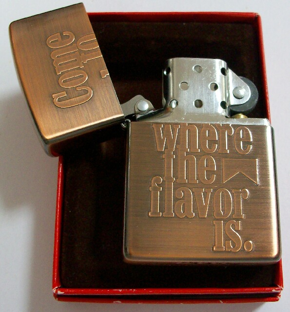 画像: ☆マールボロ！Marlboro MEDIUM ２０００年 銅古美 懸賞 Ｚｉｐｐｏ！新品