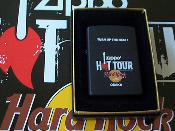 画像: ☆ハードロックカフェ大阪！ZIPPO HOT TOUR 限定１００個 ２００４年 ZIPPO！新品　