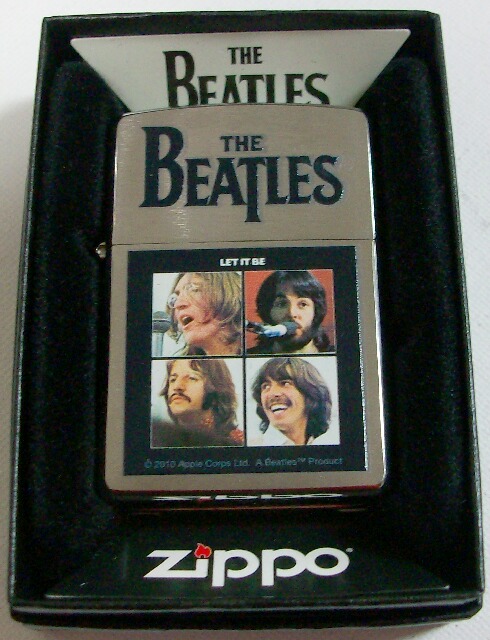 画像: ☆THE BEATLES！ビートルズ！ＬＥＴ ＩＴ ＢＥ ２０１１年 USA ZIPPO！新品