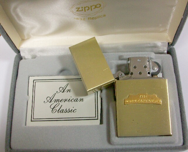 画像: １９３２ FIRST ORIGINAL REPLICA！１９９０年 ZIPPO 未使用品！A