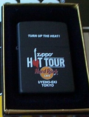 画像1: ☆ハードロックカフェ上野！ZIPPO HOT TOUR 限定１００個 ２００４年 ZIPPO！新品　